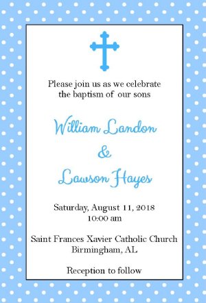 Cross Invitation