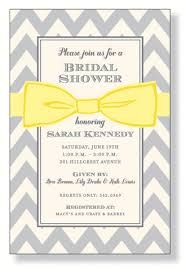 Baby Invitation w/ Blue, Pink Or Yellow Bow