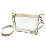 Clear small cross body bag