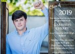 One Side Graduation Invitation