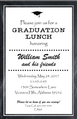 Graduation Invitation