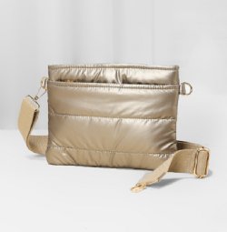 Padded Crossbody Bronze