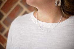 Color Paperclip Chain Choker