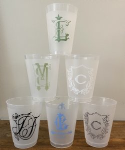 Personalized Frosted Cup