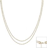 Layered Chain Choker Necklace