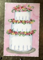 Cake invitation