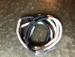 Disc bead bracelets