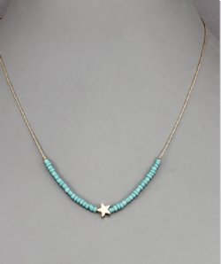 Star beaded choker