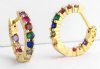 Rainbow earrings