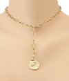 coin pendant choker