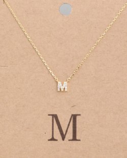 Mini Initial Necklace 