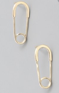 Safety Pin Earrings