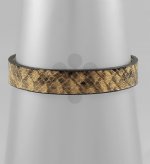 Thin Animal print bracelet