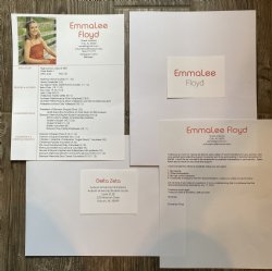 Sorority Resume Package