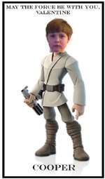 Luke Skywalker Valentine