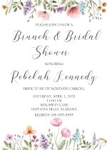 Floral Bridal Shower or Tea