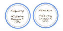 Square with Circle Label