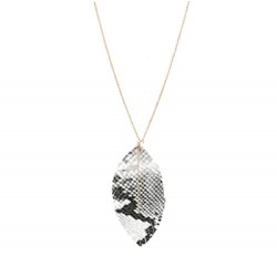 Feather necklace