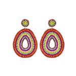 Colorful Beaded Earrings