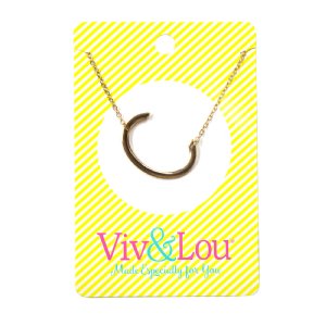 Gold Initial Necklace