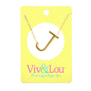 Gold Initial Necklace