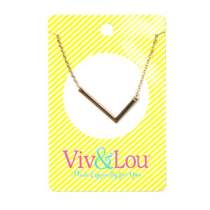 Gold Initial Necklace