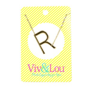 Gold Initial Necklace